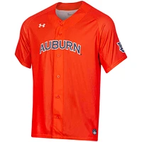 Maillot de baseball réplique Under Armour Auburn Tigers orange pour homme