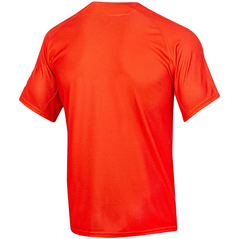 Maillot de baseball réplique Under Armour Auburn Tigers orange pour homme