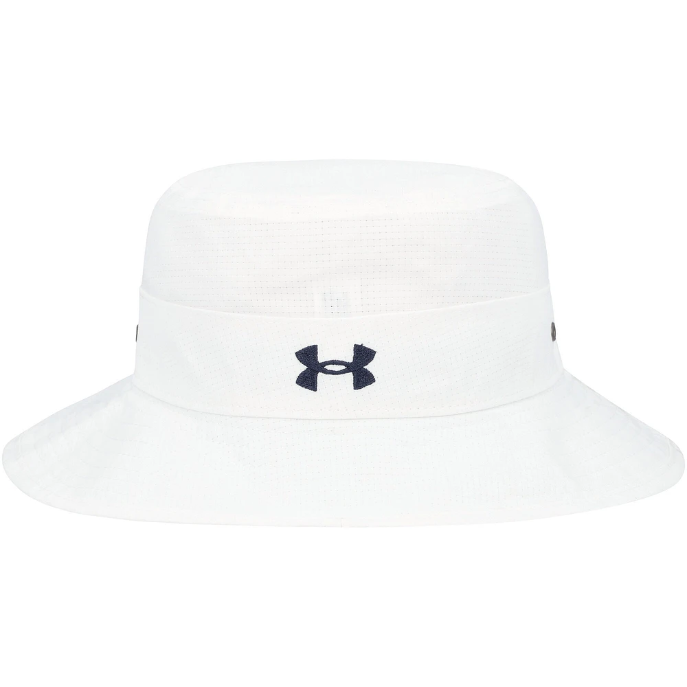 Men's Under Armour White Auburn Tigers Performance Boonie Bucket Hat