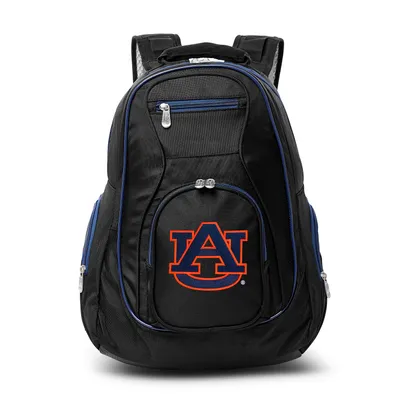 Auburn Tigers MOJO Trim Color Laptop Backpack - Black