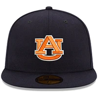 New Era Auburn Tigers Navy Blue 59Fifty Fitted Hat