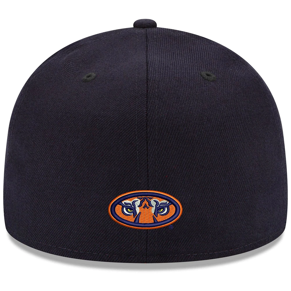 New Era Auburn Tigers Navy Blue 59Fifty Fitted Hat