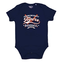 Body de baseball Otis Auburn Tigers bleu marine pour nouveau-nés et nourrissons