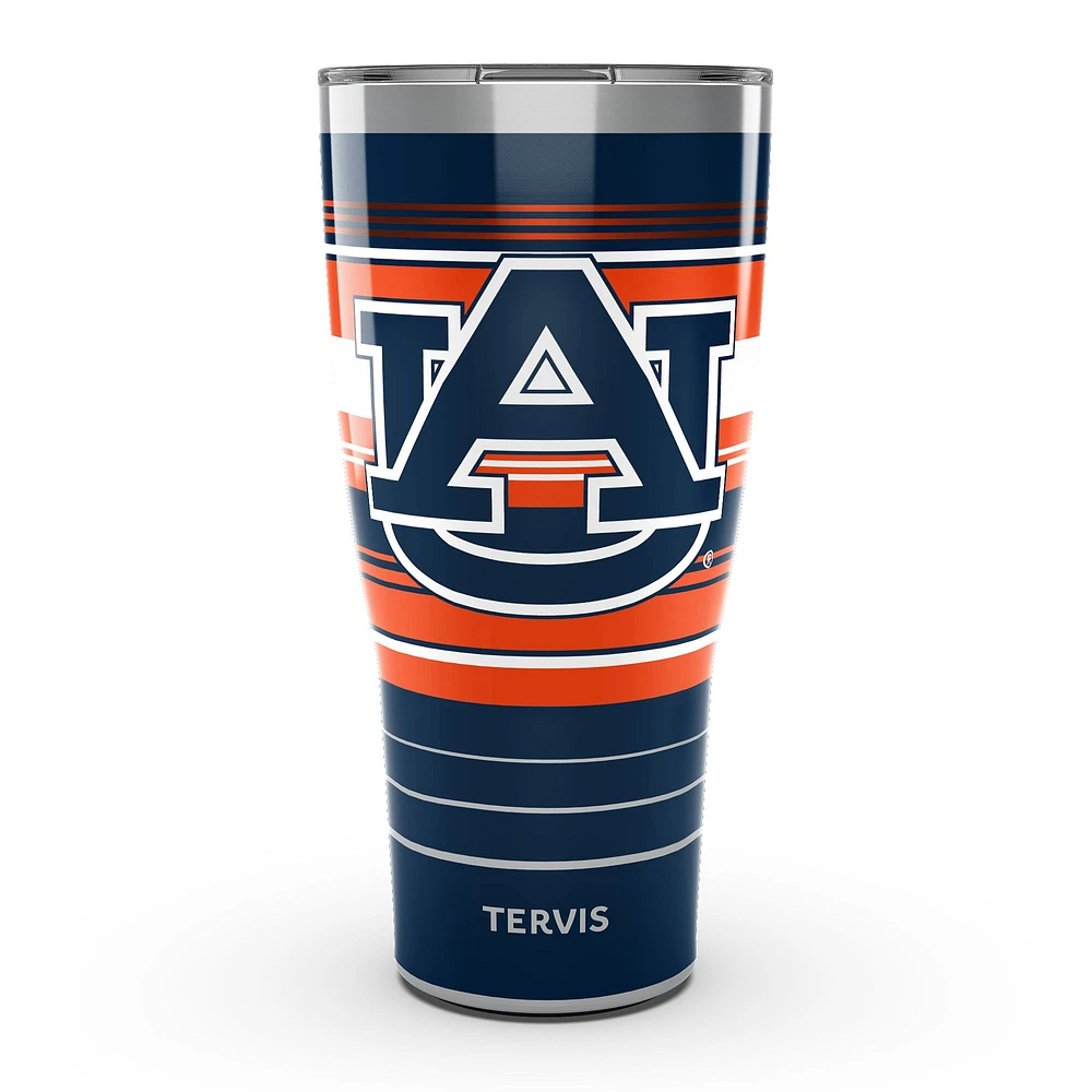 Tervis Auburn Tigres 30oz. Gobelet en acier inoxydable à rayures Hype