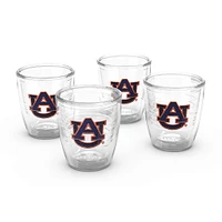 Tervis Auburn Tigers, paquet de 4, 12 oz. Ensemble de gobelets emblème