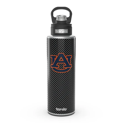 Tervis Auburn Tigres 40oz. Bouteille d'eau à large goulot en fibre de carbone