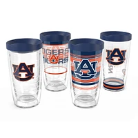 Tervis Auburn Tigers Four-Pack 16oz. Classic Tumbler Set