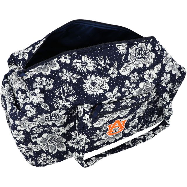 Vera Bradley Auburn Tigers Rain Garden Large Travel Duffel Bag