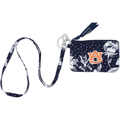 Auburn Tigers Vera Bradley Rain Garden Zip ID Lanyard