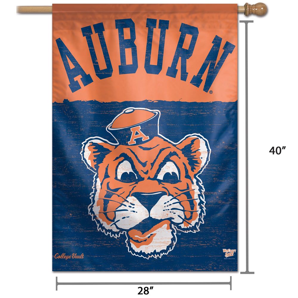 WinCraft Auburn Tigers 28" x 40" College Vault Single-Sided Vertical Banner