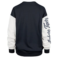 Sweat-shirt à enfiler Andie Double Header Navy Auburn Tigers '47 pour femme