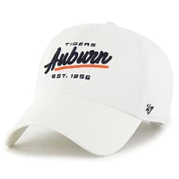 Casquette ajustable Sidney Clean Up '47 White Auburn Tigers pour femmes