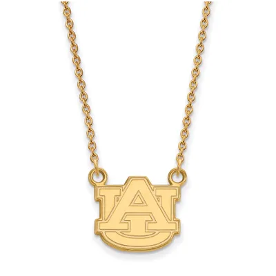 Auburn Tigers Women's Gold Plated Pendant Necklace