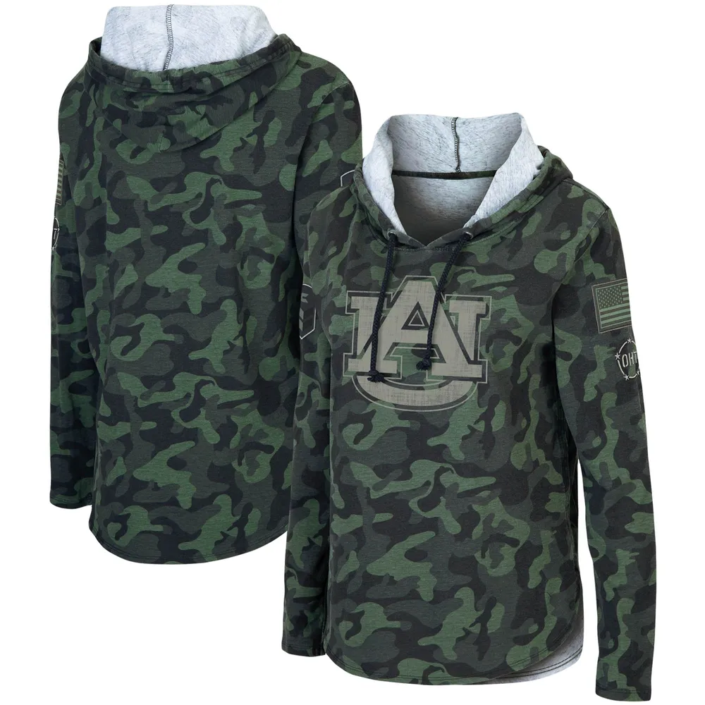 Men's Colosseum Black Auburn Tigers OHT Military Appreciation Camo