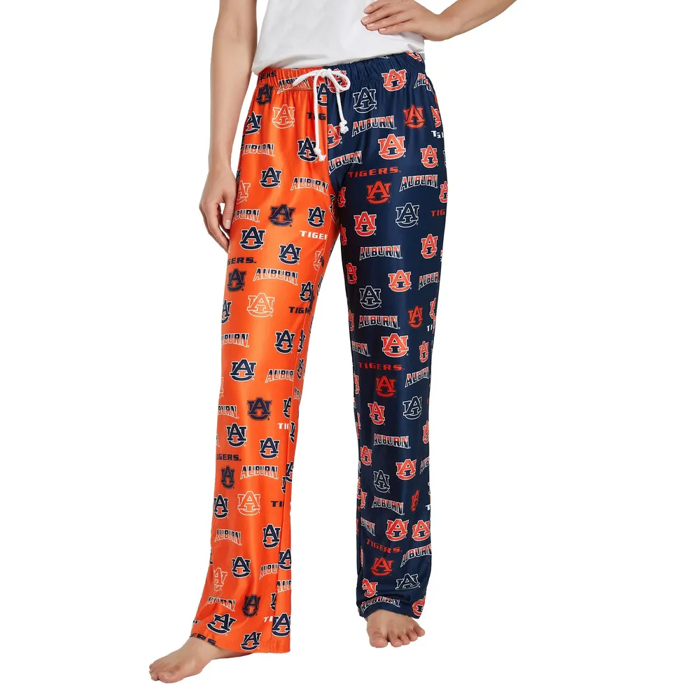 Women's Concepts Sport Navy Nashville Predators Breakthrough Allover Logo Sleep  Pants