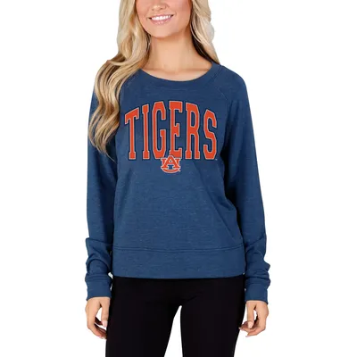 Auburn Tigers Concepts Sport Women's Mainstream Terry Long Sleeve T-Shirt - Navy