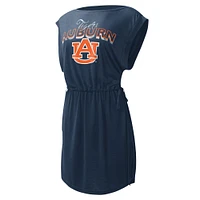 Women's G-III 4Her by Carl Banks Navy Auburn Tigers GOAT Swimsuit Cover-Up Dress