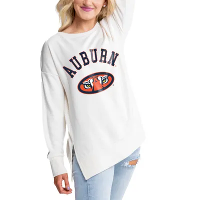 Auburn Tigers Gameday Couture Women's Side Split Pullover Top - Cream