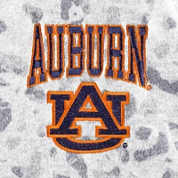 Sweat Gameday Couture pour femme gris chiné Auburn Tigers léopard quart zippé