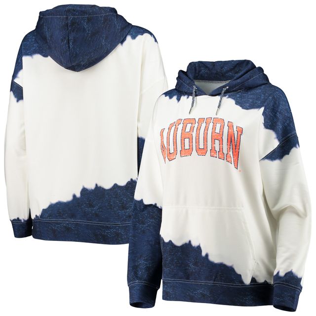 Sweat à capuche Gameday Couture blanc/bleu marine Auburn Tigers pour le plaisir femme