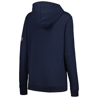 Women's Stadium Athletic Navy Auburn Tigers Big Logo Pullover Hoodie