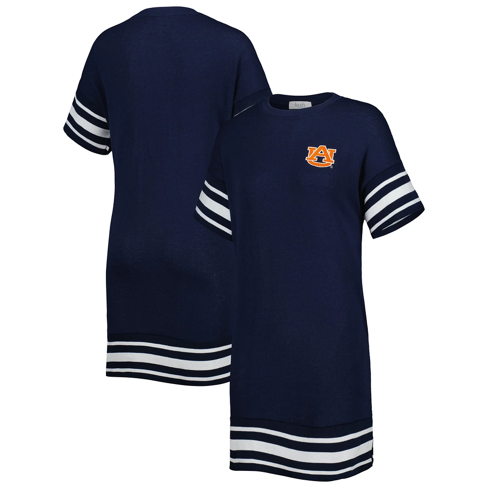 Robe T-Shirt Femme Touch Bleu Marine Auburn Tigers Cascade