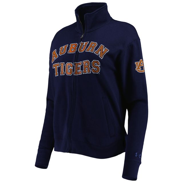 Under Armour - Auburn Tigers Veste entièrement zippée pour femme Bleu marine