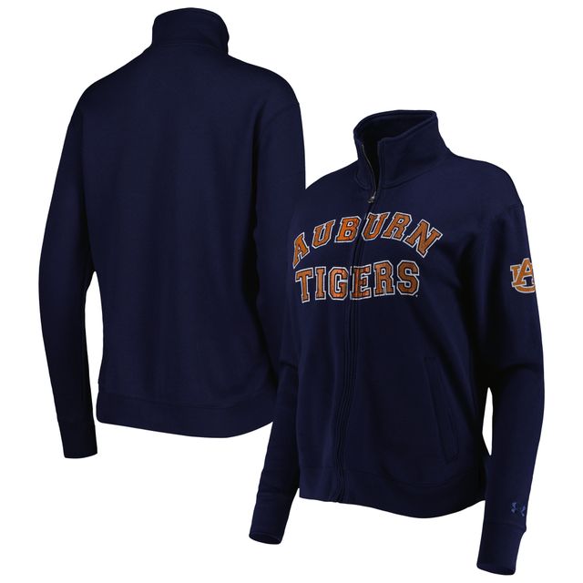 Under Armour - Auburn Tigers Veste entièrement zippée pour femme Bleu marine