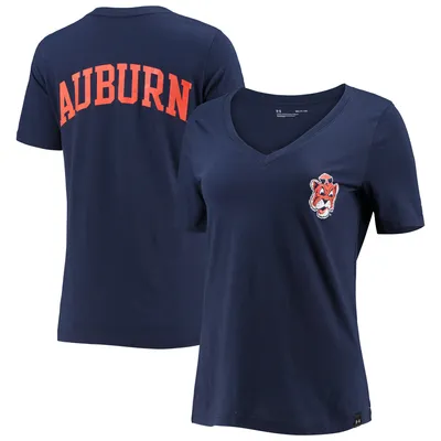 Auburn Tigers Under Armour Women's Vault V-Neck T-Shirt - Navy