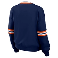 Sweat-shirt à enfiler vintage WEAR by Erin Andrews bleu marine Auburn Tigers pour femme