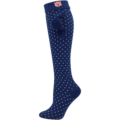 Chaussettes Hautes ZooZatz Tigres Auburn Bleu Marine Pour Femme