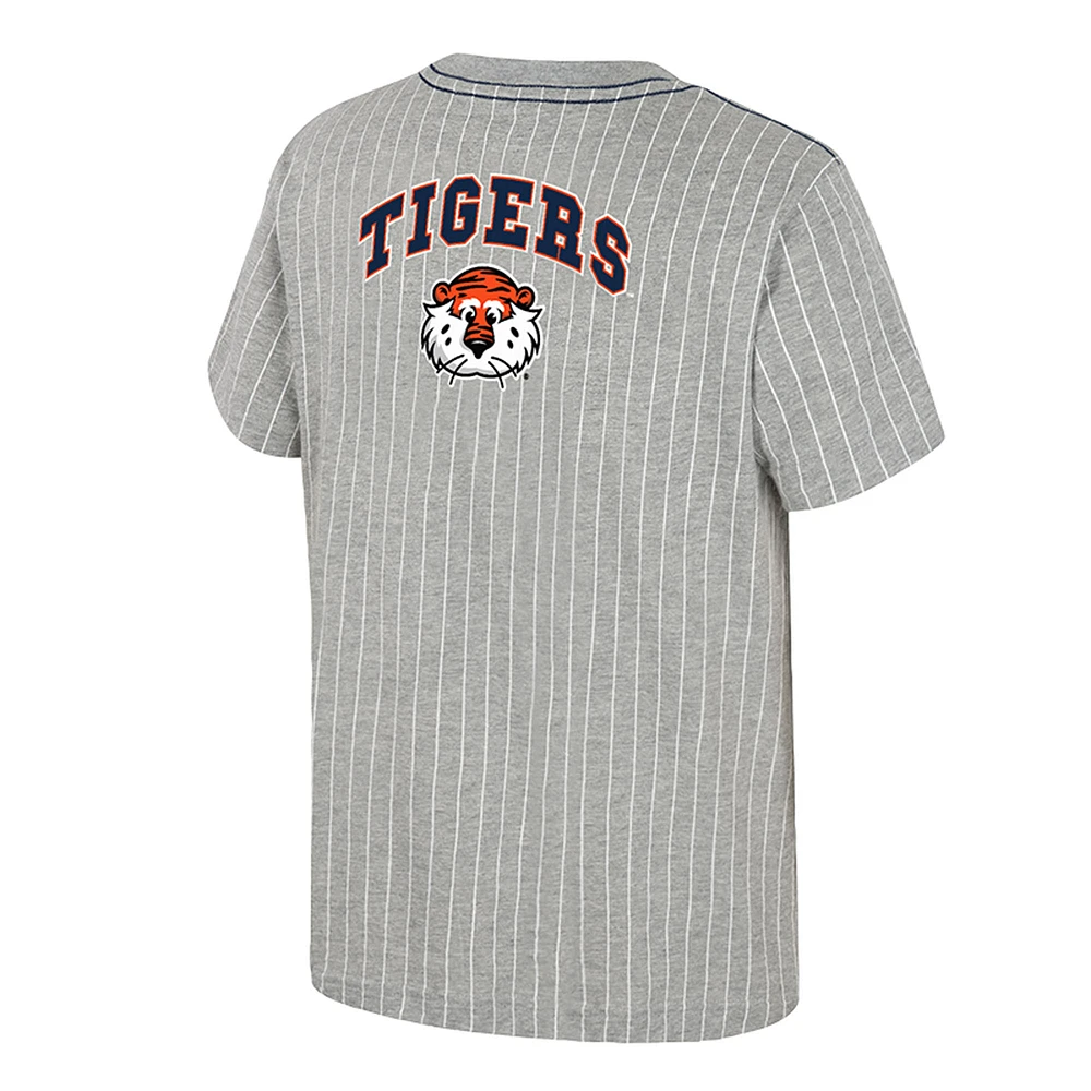 T-shirt de baseball Airball gris chiné Auburn Tigers du Colisée pour jeunes