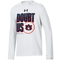 Youth Under Armour  White Auburn Tigers March Madness Unity Long Sleeve T-Shirt