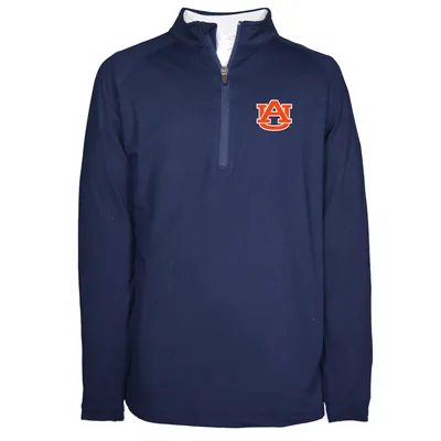 Auburn Tigers Garb Youth Matthew Quarter-Zip Pullover Top - Navy