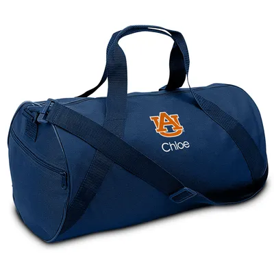 Auburn Tigers Youth Personalized Duffel Bag - Navy
