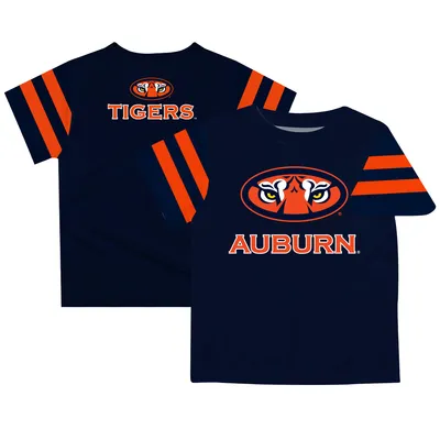 Auburn Tigers Youth Stripes T-Shirt - Navy