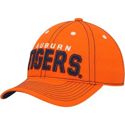 Auburn Tigers Youth Old School Slouch Adjustable Hat - Orange