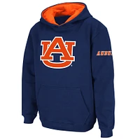 Chandail à capuchon gros logo Stadium Athletics bleu marine pour jeune des Tigers Auburn