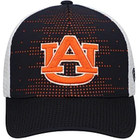 Youth Top of the World Black/White Auburn Tigers Crushed Adjustable Hat
