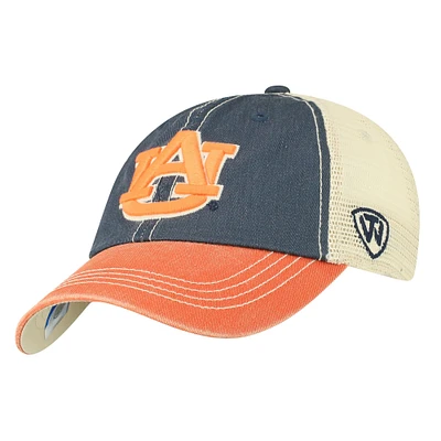Youth Top of the World  True Navy Auburn Tigers Offroad Adjustable Hat