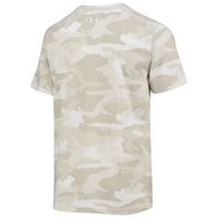 Youth Under Armour Tan Auburn Tigers Camo Logo T-Shirt