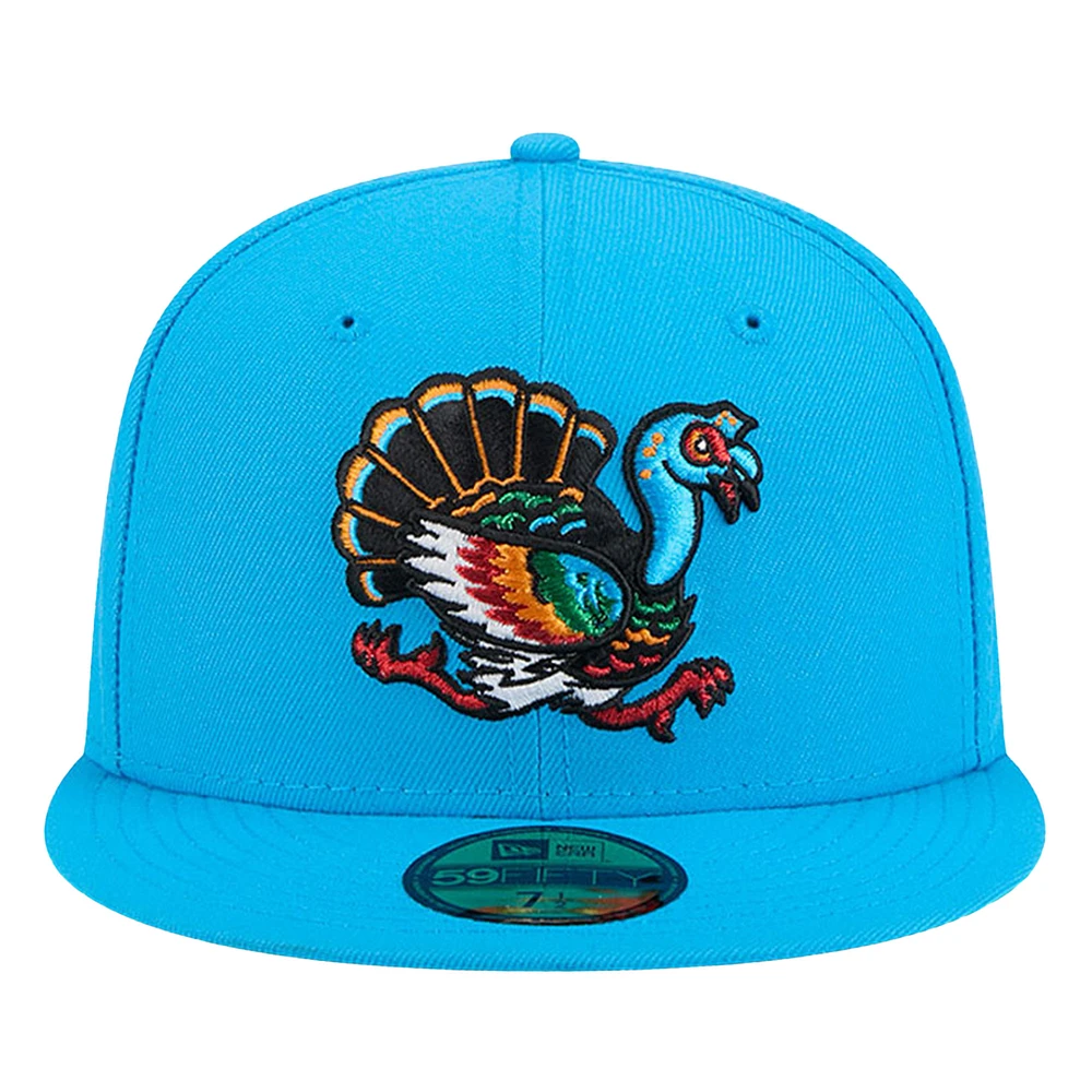 Men's New Era Blue Augusta GreenJackets Copa de la Diversión 59FIFTY Fitted Hat