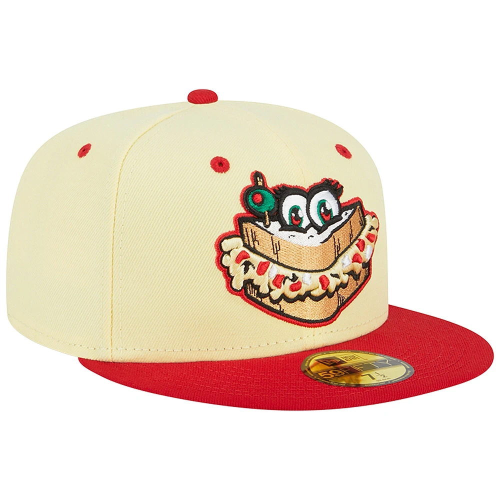 Casquette ajustée 59FIFTY Augusta GreenJackets Theme Nights Pimento Cheese jaune New Era pour homme