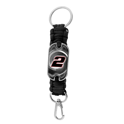 Austin Cindric Colordome Paracord Logo Keychain
