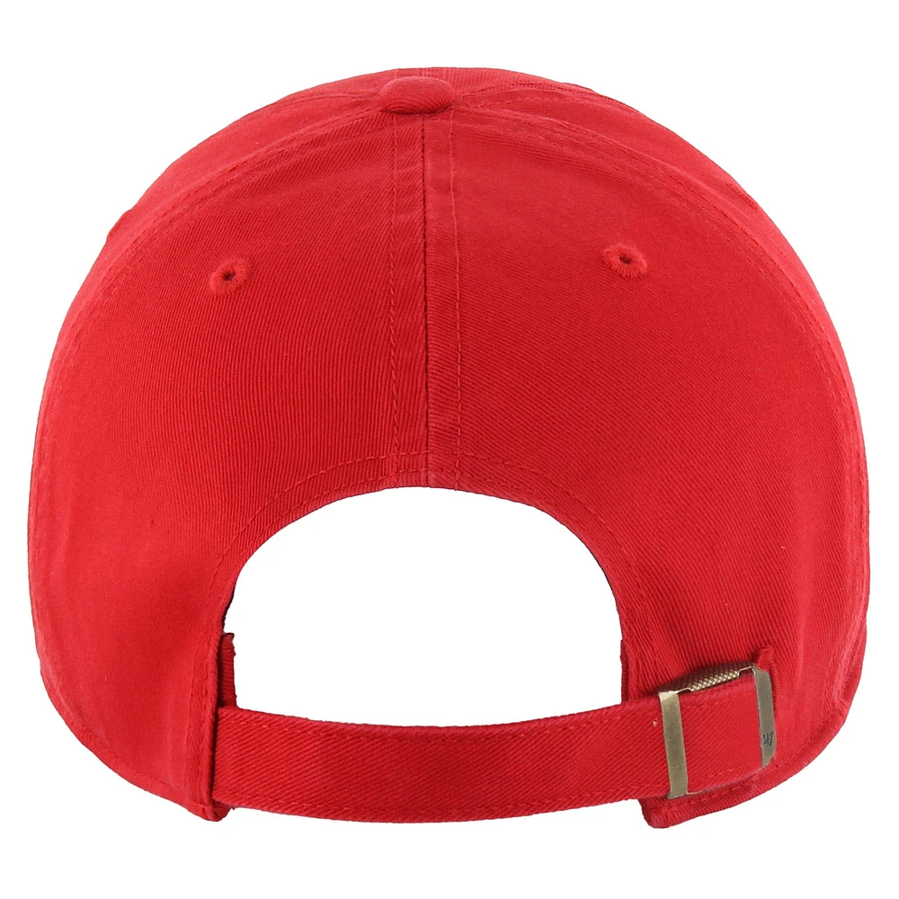 Men's '47  Red Austin Cindric  Clean Up Adjustable Hat