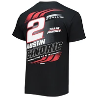 Men's Checkered Flag Black Austin Cindric Hi-Octane T-Shirt