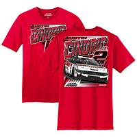 Men's Team Penske  Red Austin Cindric Car T-Shirt