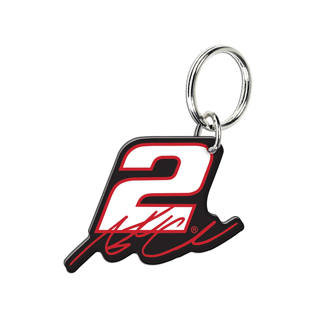 WinCraft Austin Cindric Premium NASCAR Key Ring