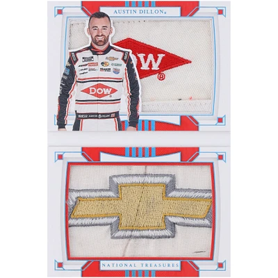 Livret d'occasion de la course Panini National Treasures 2020 d'Austin Dillon Relic #AD #1/1 Card