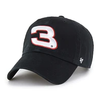 Men's '47  Black Austin Dillon  Clean Up Adjustable Hat